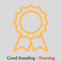 Good Standing Warning